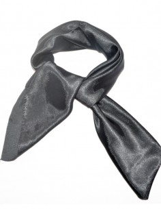 Lenço de Pescoço Liso Preto 10 2