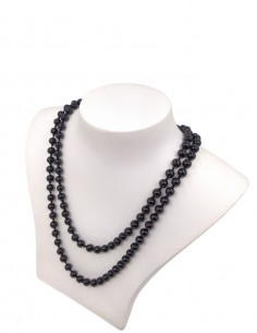 Colar de Pérola Com Duas Voltas Festa de Fantasia Retrô Anos 60 2