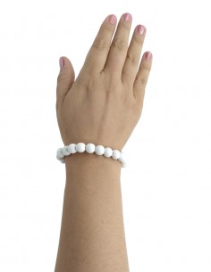 Pulseira de Bolas Com Elástico