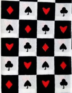 Meia Fantasia Rainha De Copas Baralho Nipe Retro Vintage Cartas 01 2