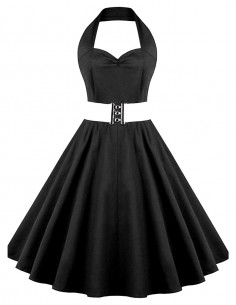 Vestido De Bolinha Anos 60 Festa Vintage Retrô Bola 50 Pin13 10