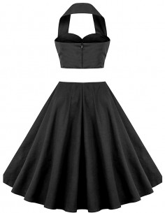 Vestido De Bolinha Anos 60 Festa Vintage Retrô Bola 50 Pin13 10 2