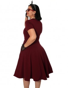 Vestido De Bolinha Anos 60 Festa Vintage Retrô Bola 50 Pin21 15 2