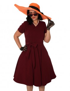 Vestido De Bolinha Anos 60 Festa Vintage Retrô Bola 50 Pin21 15