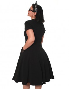 Vestido De Bolinha Anos 60 Festa Vintage Retrô Bola 50 Pin21 02 2