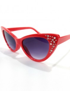 Óculos Gatinho Vermelho...