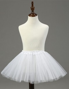 Saiote Anágua Tule Tutu Elástico Vestido Retro Bolas Anos 60 24 2
