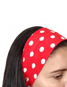 Faixa Cabelo Turbante Com Nó Retro Anos 60 Bola Festa Tiara 72 2