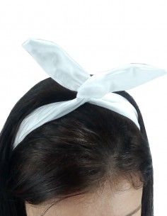 Tiara Lenço De Cabelo Aramada Pin Up Retrô Anos 60 Bolinha 63