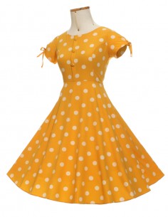 Vestido De Bolinha Anos 60 Festa Vintage Retrô Bola 50 PIN39 10 2