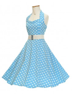 Vestido De Bolinha Anos 60 Festa Vintage Retrô Bola 50 Pin11 100 2