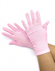 Luvas Em Helanca Curta Festa Vintage Retrô Anos 60 01