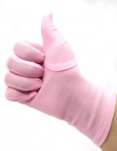 Luvas Em Helanca Curta Festa Vintage Retrô Anos 60 01 2