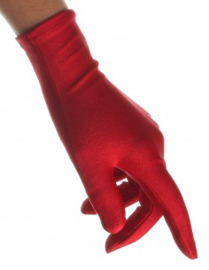 Luvas Em Lycra Cetim Curta Festa Vintage Retrô Anos 60 Bola 10