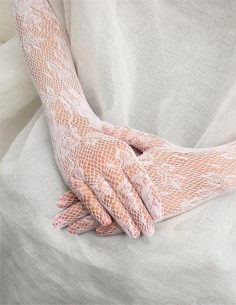 Luva Renda Sensual Extra Longa Cosplay Rock Sexy Noiva Festa 20 2