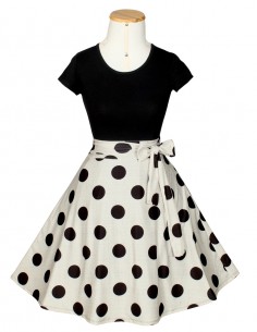 Vestido De Bolinha Anos 60 Festa Vintage Retrô Bola 50 P56 10