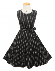 Vestido De Bolinha Anos 60 Festa Vintage Retrô Bola P47 20