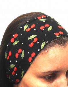 Faixa Cabelo Turbante Com Nó Retro Anos 60 Bola Festa Tiara 50 2