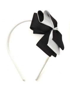 Tiara Arco De Cabelo Encapada Laço Retrô Anos 60 05 2