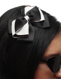 Tiara Arco De Cabelo Encapada Laço Retrô Anos 60 05