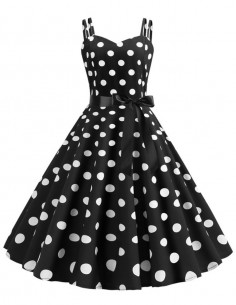 Vestido Retrô Preto P10