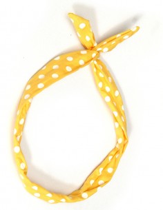 Tiara Lenço De Cabelo Aramada Pin Up Retrô Anos 60 Bolinha 131 2