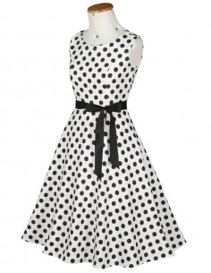 Vestido De Bolinha Anos 60 Festa Vintage Retrô Bola 50 PIN32 20 2