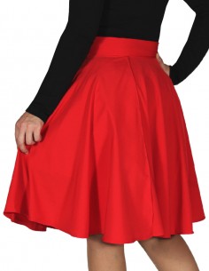 Saia Feminina Retrô De Bolas Anos 60 Vintage Pinup Fantasia 20 2