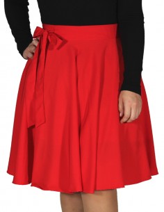 Saia Feminina Retrô De Bolas Anos 60 Vintage Pinup Fantasia 20