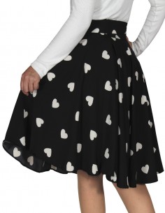 Saia Feminina Retrô De Bolas Anos 60 Vintage Pinup Fantasia 09 2