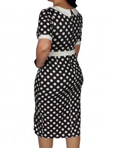 Vestido De Bolinha Anos 60 Festa Vintage Retrô Bola 50 Pin23 51 2