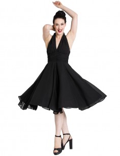 Vestido Marilyn Monroe Anos 50 60 Festa Vintage Retrô Fantasia Baile Cosplay Rockabily Pinup 01 2