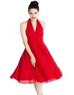 Vestido Marilyn Monroe Anos 50 60 Festa Vintage Retrô Fantasia Baile Cosplay Rockabily Pinup 31