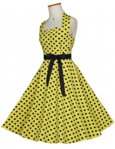 Vestido De Bolinha Anos 60 Festa Vintage Retrô Bola 50 Pin11 20 2