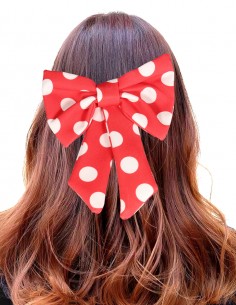 Laço Cabelo Coque Bico Pato Presilha Rabicó Alemão 60