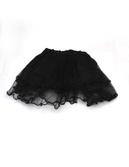 Saiote Anágua Tule Tutu Elástico Infantil Retro Balé Anos 60 11