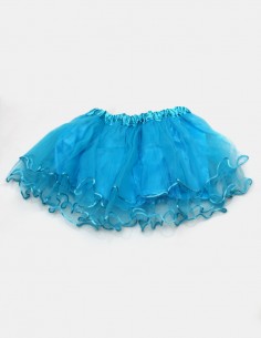 Saiote Anágua Tule Tutu Elástico Infantil Retro Balé Anos 60 80 2