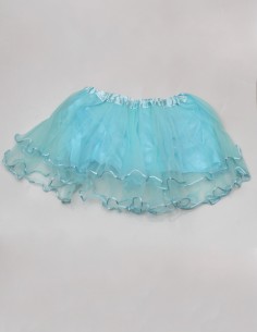 Saiote Anágua Tule Tutu Elástico Infantil Retro Balé Anos 60 90 2