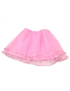Saiote Anágua Tule Tutu Elástico Infantil Retro Balé Anos 60 50 2