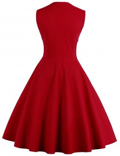 Vestido De Bolinha Anos 60 Festa Vintage Retrô Bola 50 PIN02 Black 41 2