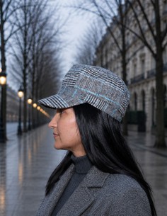 Chapeu Boina Cabelo Retrô Anos 60 80
