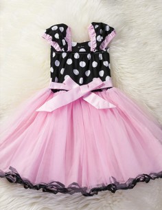 Vestido De Bolinha Infantil Anos 60 Festa Vintage Retrô PINi32 2