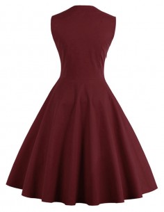 Vestido Retrô De Bolas Anos 60 Vintage Pinup 2