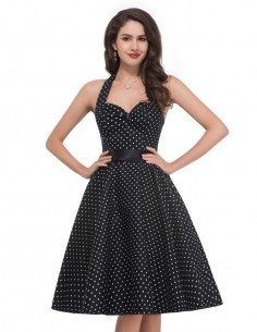 Vestido De Bolinha Anos 60 Festa Vintage Retrô Bola 50 Pin26 2